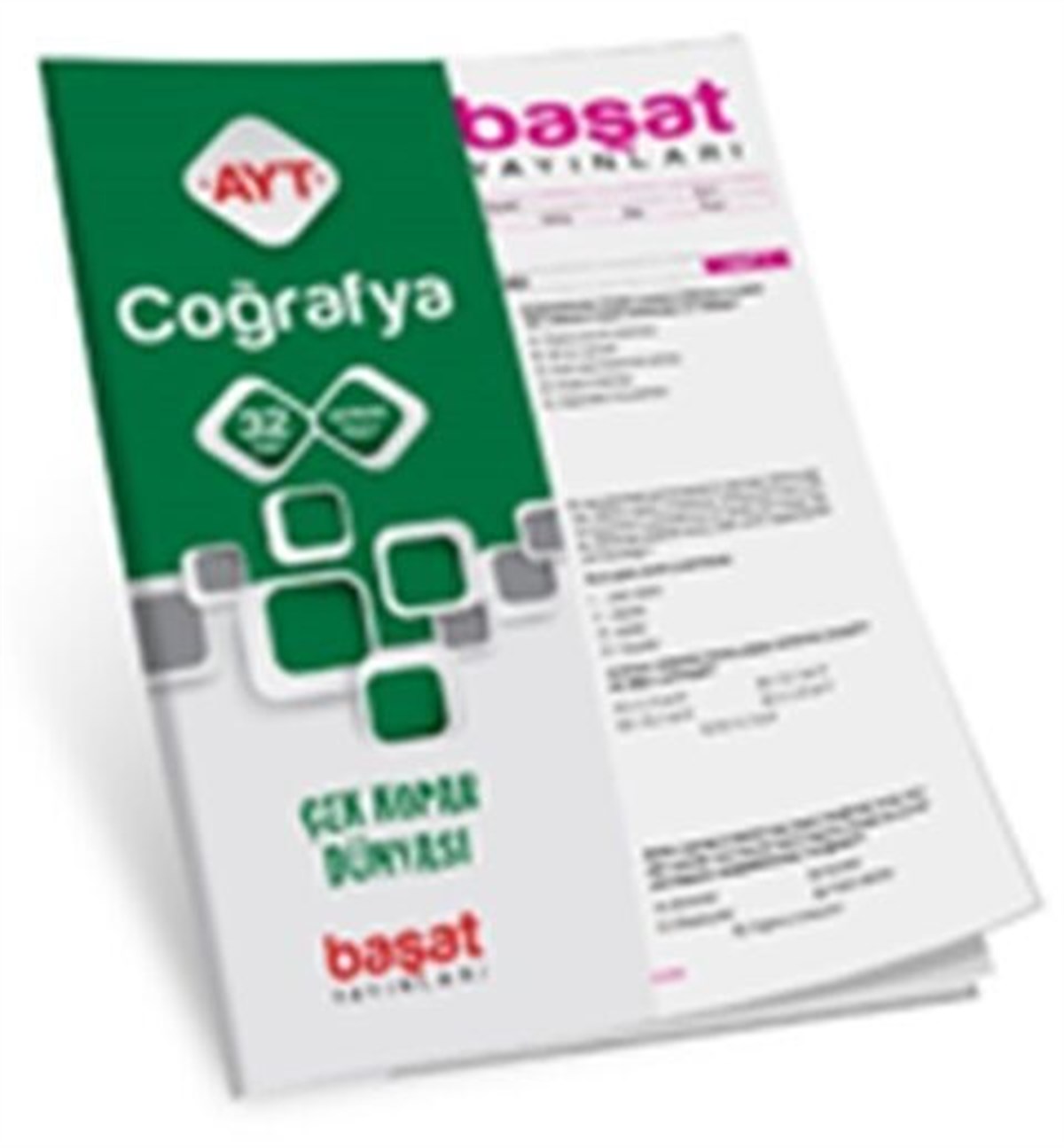 Başat Yayınları AYT Coğrafya Yaprak Test