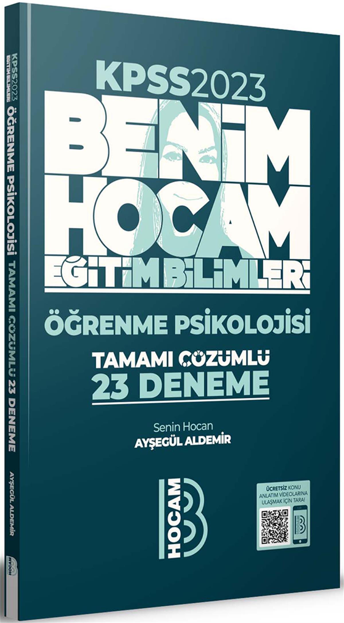 Benim Hocam 2023 KPSS Eğitim Bilimleri Öğrenme Psikolojisi Tamamı Çözümlü 23 Deneme