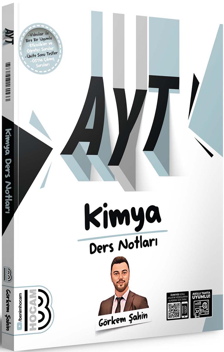 Benim Hocam 2024 AYT Kimya Ders Notları