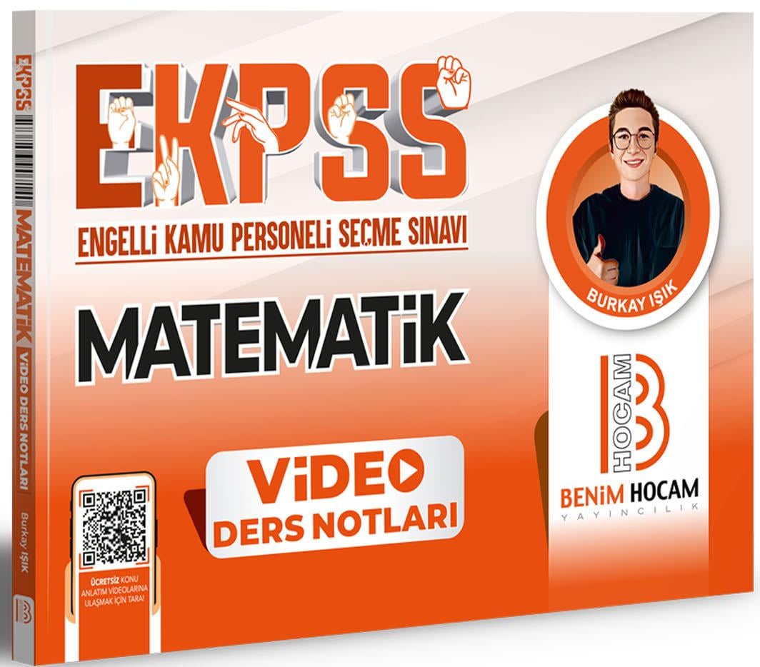 Benim Hocam 2024 EKPSS Matematik Video Ders Notları