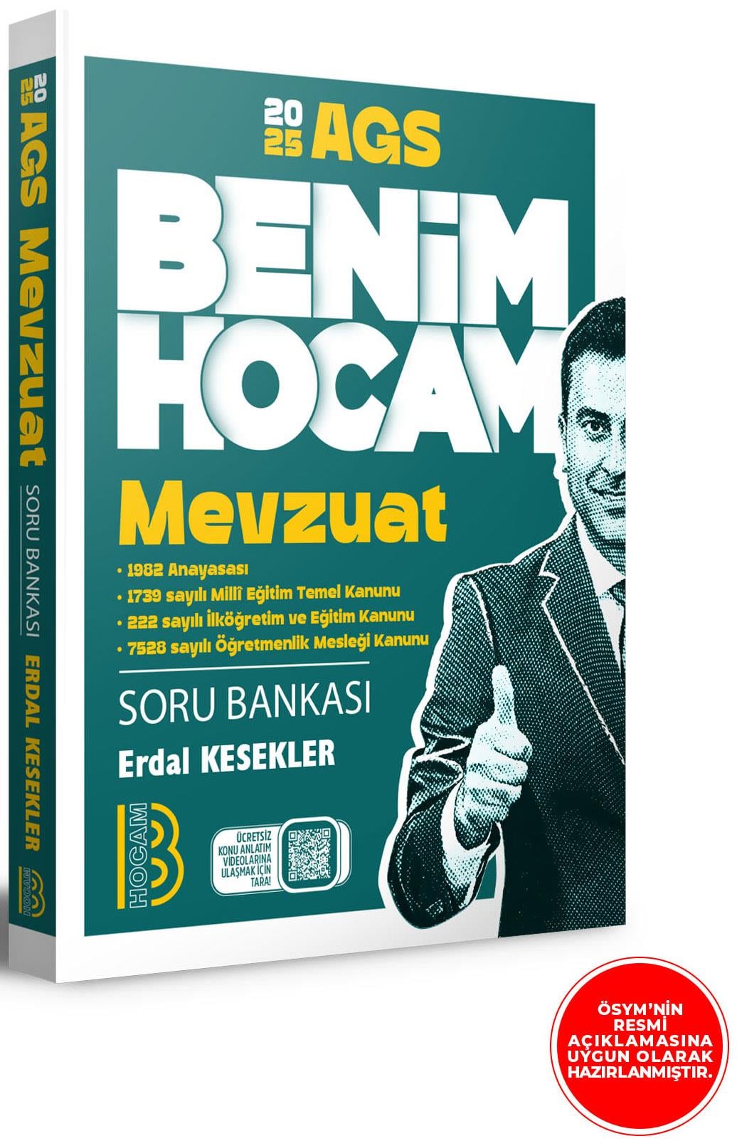 Benim Hocam 2025 AGS Mevzuat Soru Bankası