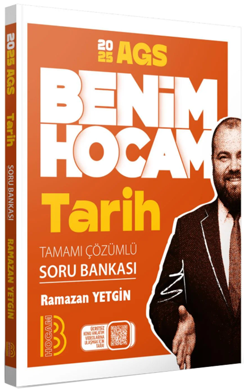 Benim Hocam 2025 AGS Tarih Tamamı Çözümlü Soru Bankası
