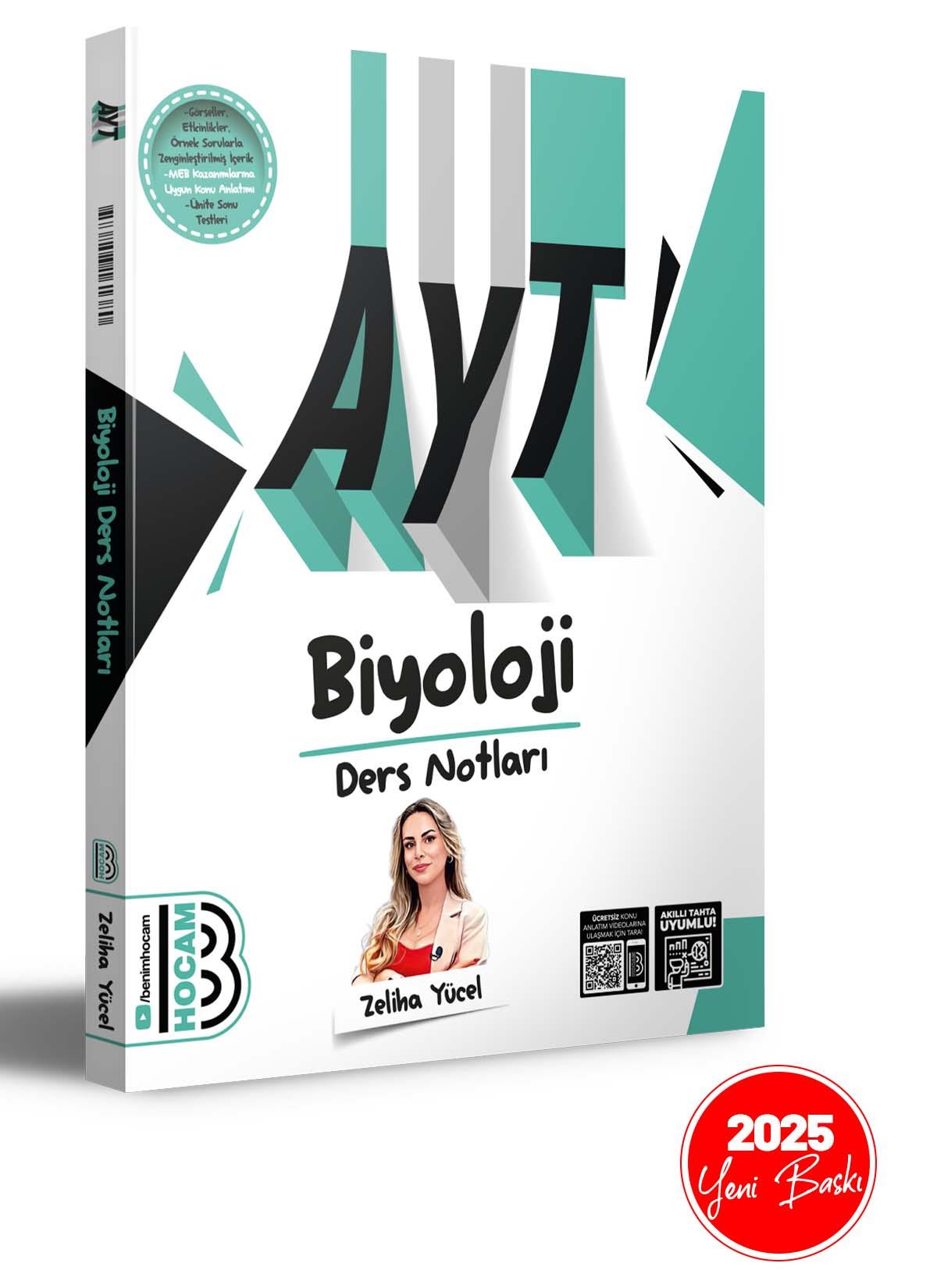 Benim Hocam 2025 AYT Biyoloji Ders Notları