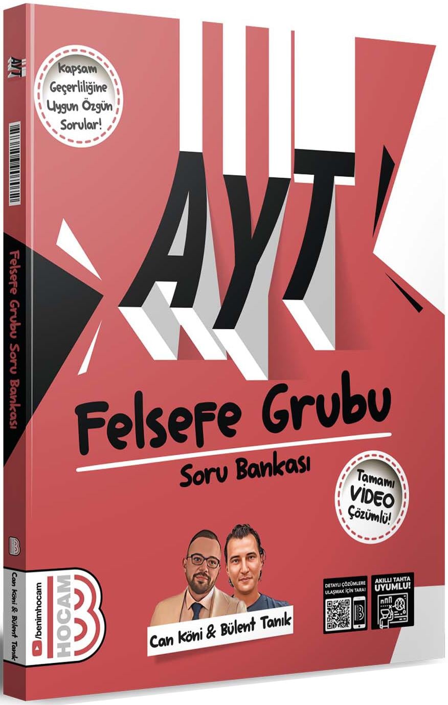 Benim Hocam 2025 AYT Felsefe Grubu Tamamı Video Çözümlü Soru Bankası
