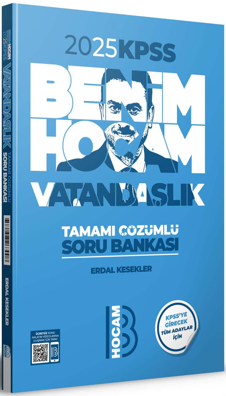Benim Hocam 2025 KPSS Vatandaşlık Tamamı Çözümlü Soru Bankası