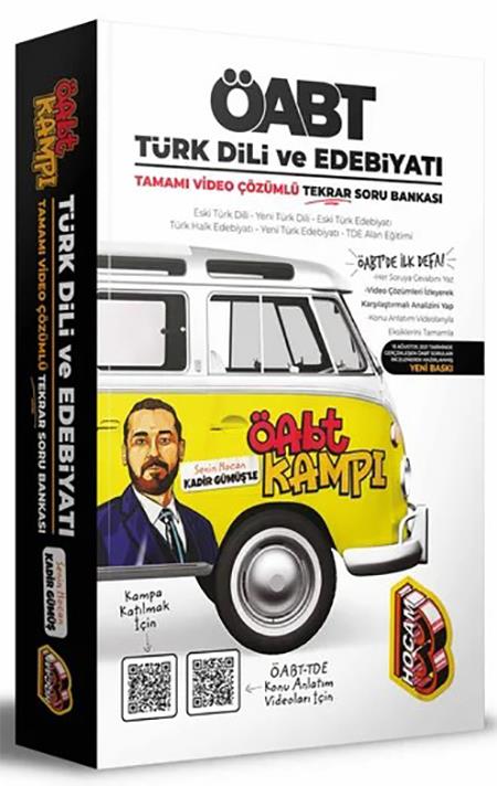 Benim Hocam ÖABT Türk Dili ve Edebiyatı KAMP Tamamı Video Çözümlü Soru Bankası 