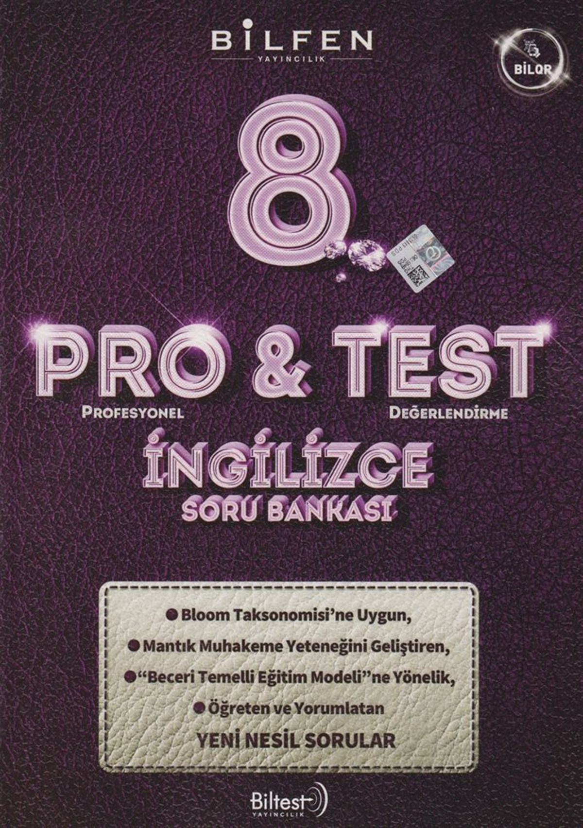 Bilfen Yayıncılık 8. Sınıf İngilizce ProTest Soru Bankası