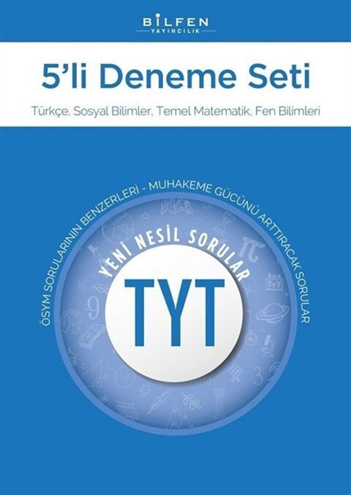 Bilfen Yayıncılık TYT Tüm Dersler 5 li Deneme Seti