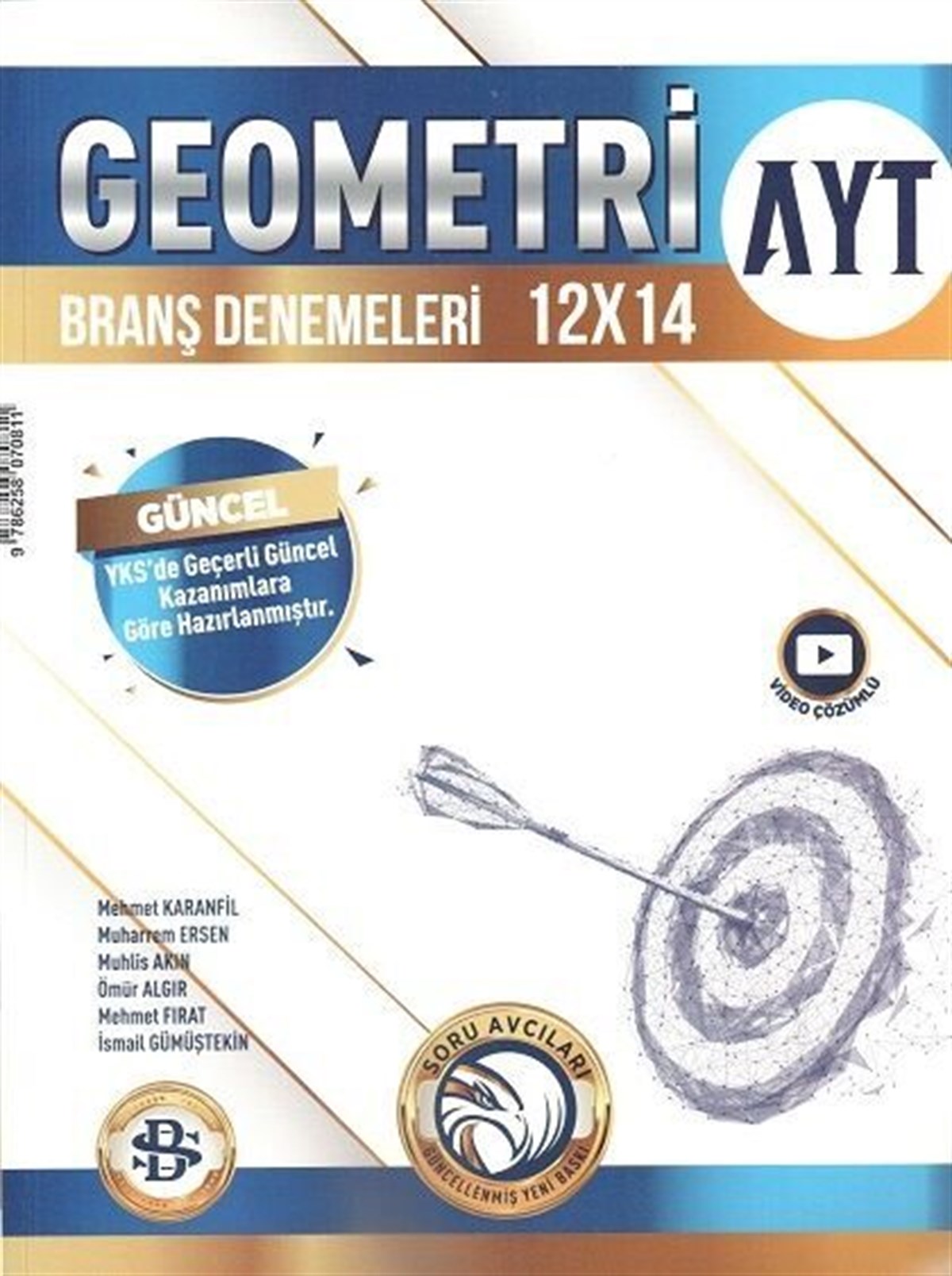 Bilgi Sarmal Yayınları TYT AYT Geometri 12 x 14 Branş Denemeleri