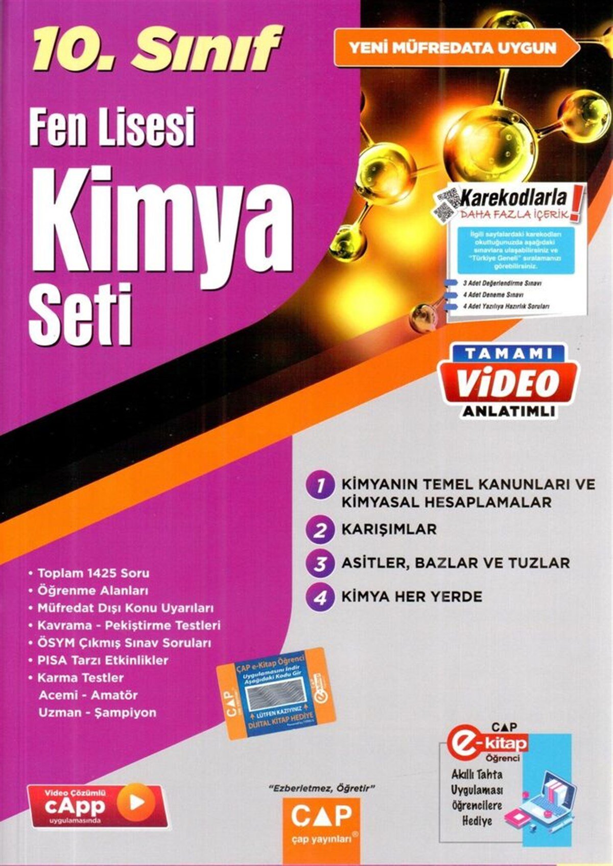 Çap 10. Sınıf Fen Lisesi Kimya Seti