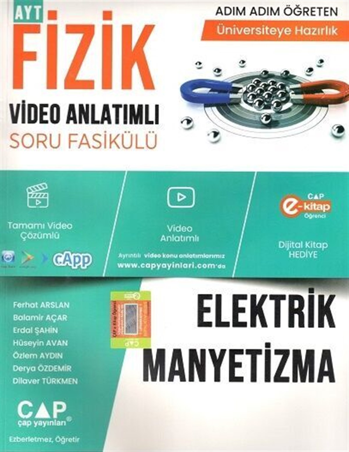 Çap Fizik Elektrik Manyetizma Konu Anlatımlı Soru Bankası