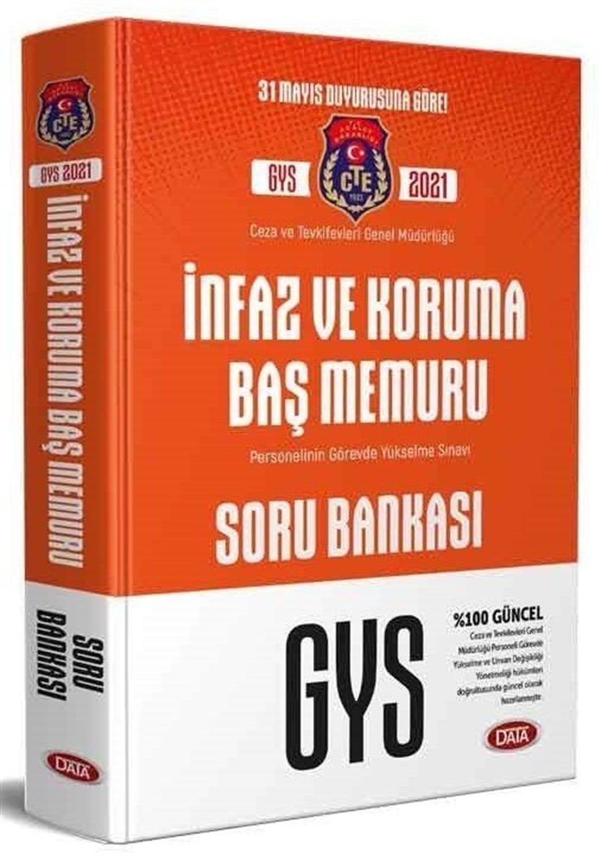 Data Yayınları 2025 GYS Ceza ve Tevkifevleri Genel Müdürlüğü İnfaz ve Koruma Baş Memuru Soru Bankası