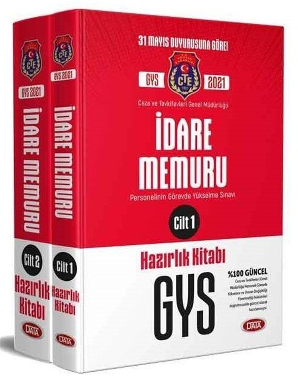 Data Yayınları 2026 GYS Ceza ve Tevkifevleri Genel Müdürlüğü İdare Memuru Konu Anlatımlı 1 ve 2