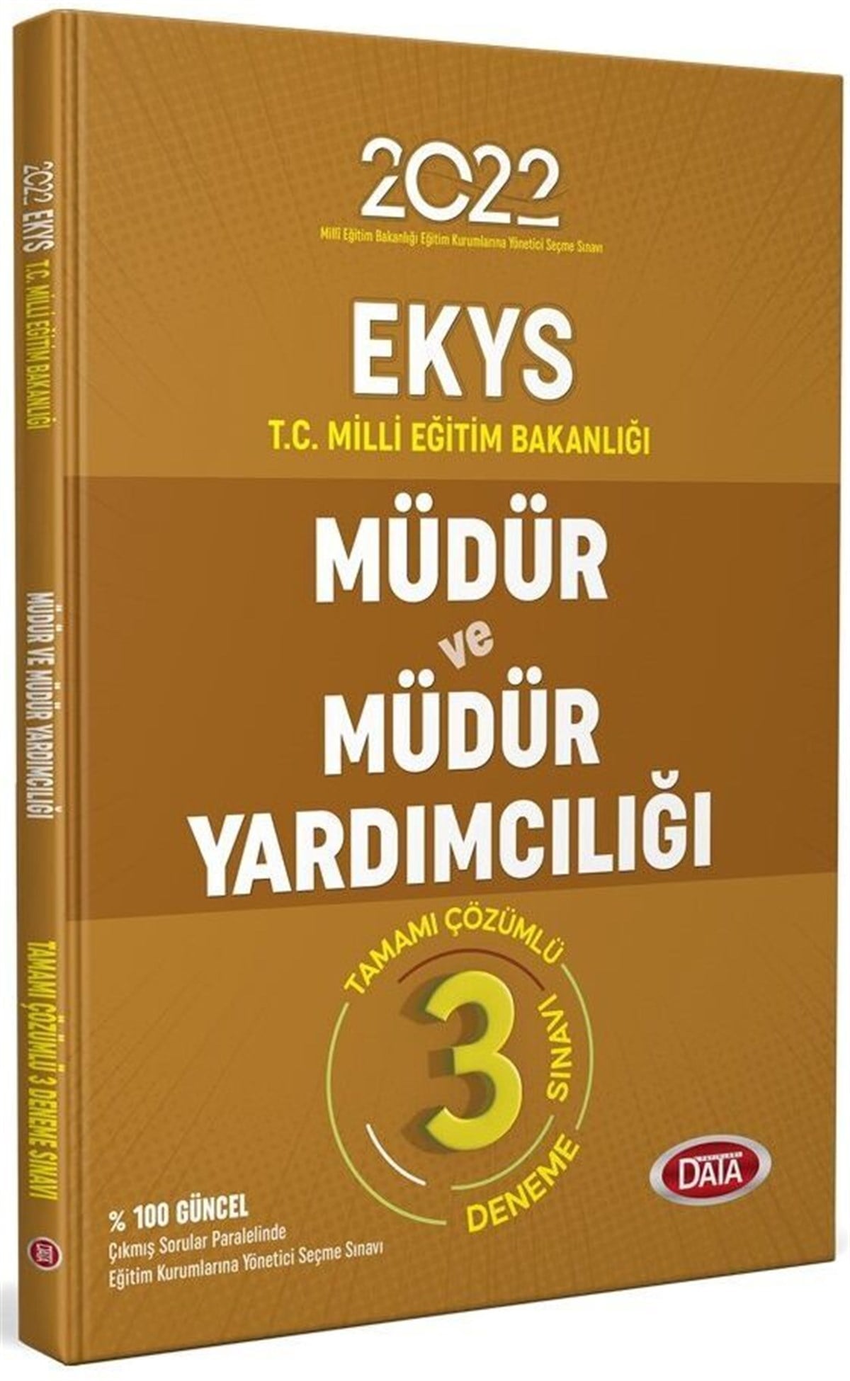 Data Yayınları 2026 MEB EKYS Müdür ve Müdür Yardımcılığı Tamamı Çözümlü 3 Deneme Sınavı