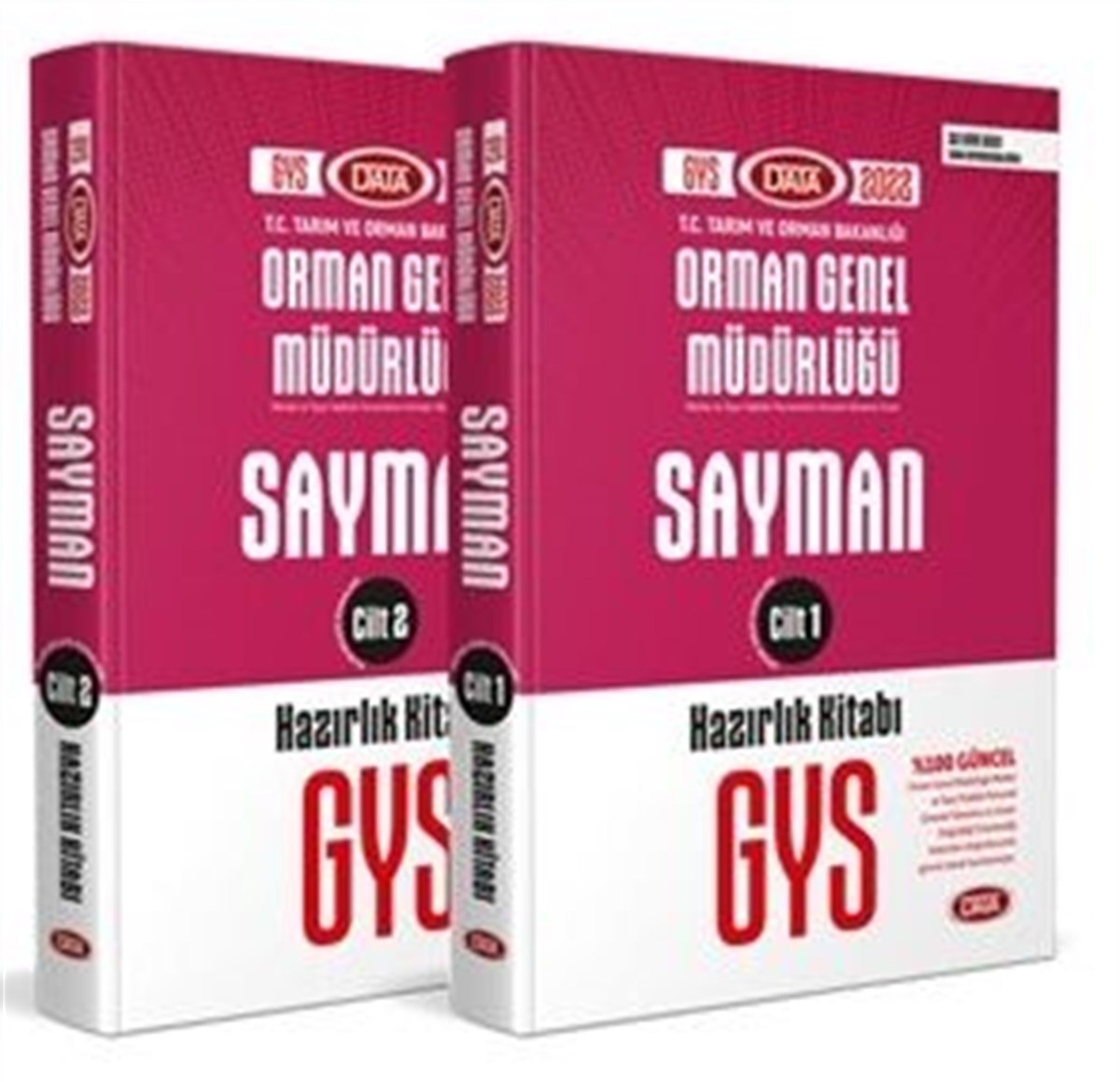 Data Yayınları 2022 GYS Orman Genel Müdürlüğü Sayman Hazırlık Kitabı 1 2