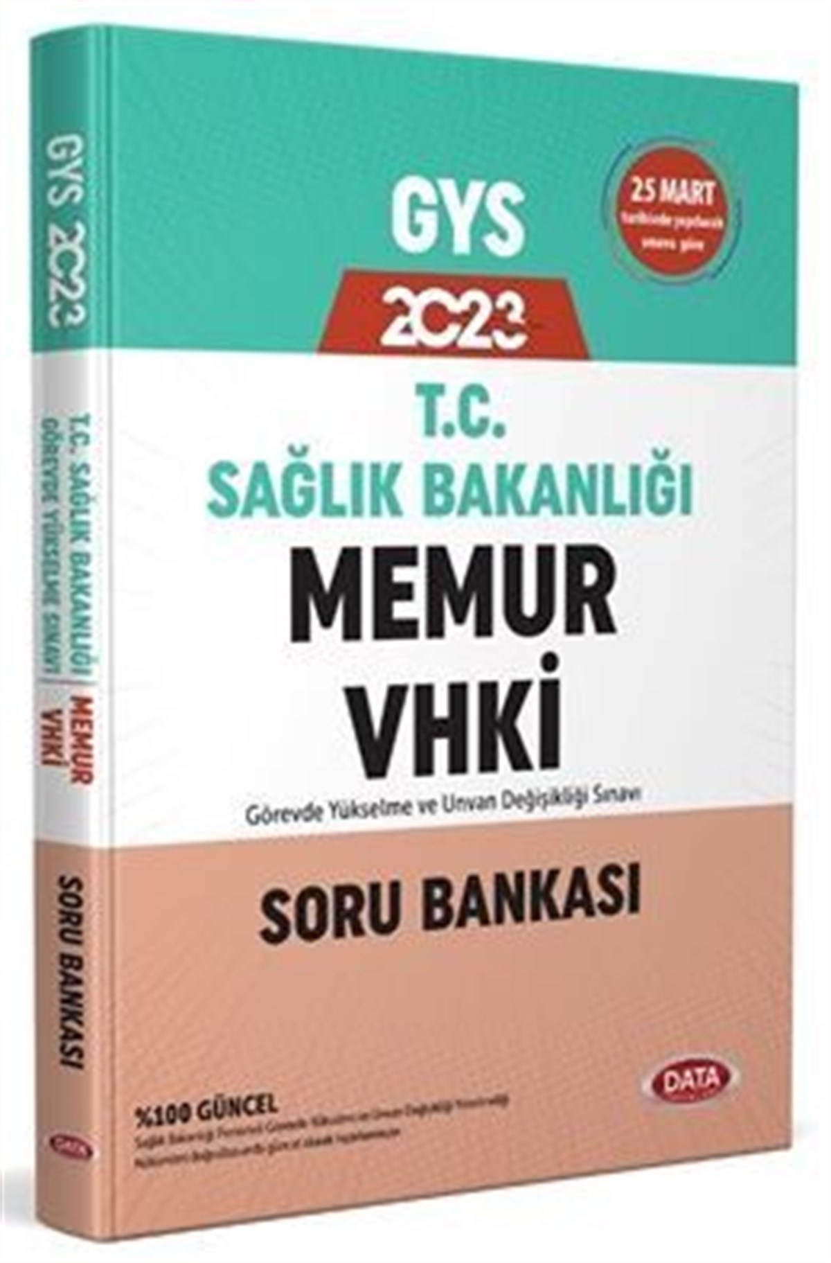 Data Yayınları 2026 T.C. Sağlık Bakanlığı Memur VHKİ GYS Soru Bankası Karekod Çözümlü