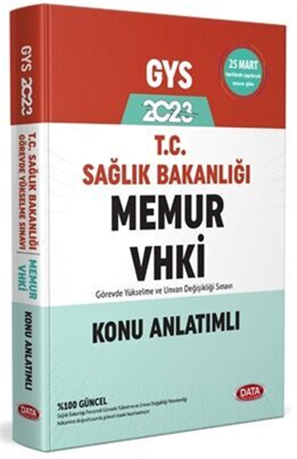 Data Yayınları 2026 T.C. Sağlık Bakanlığı Memur VHKİ GYS Konu Anlatımlı