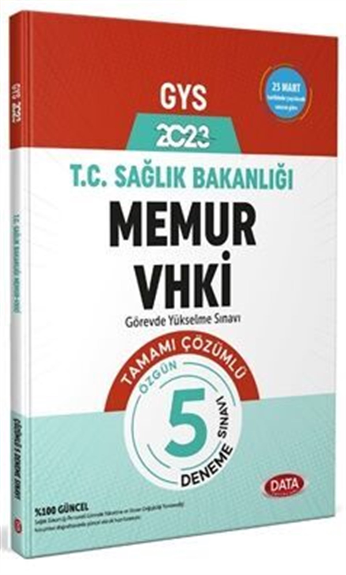 Data Yayınları 2026 GYS T.C. Sağlık Bakanlığı Memur VHKİ 5 Deneme