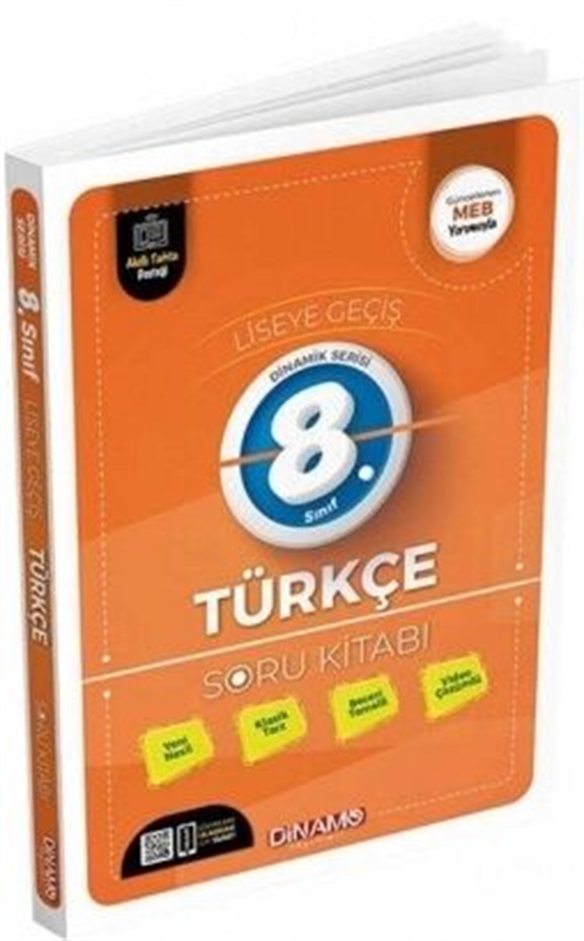 Dinamo Yayınları 8. Sınıf Türkçe Soru Bankası