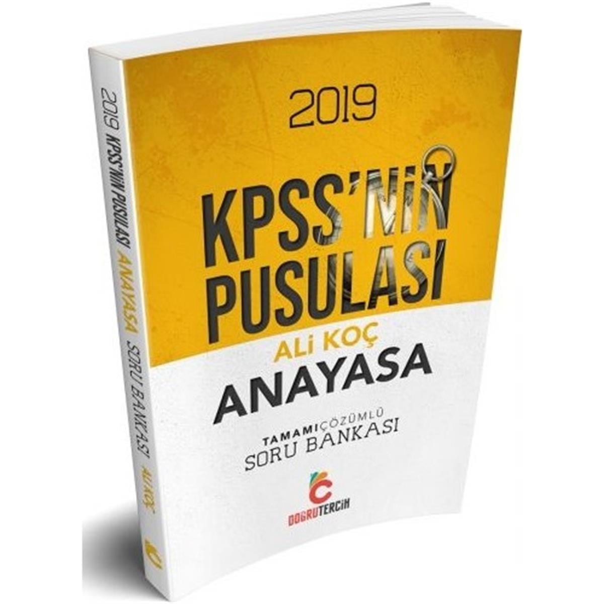 Doğru Tercih 2019 Kpss Nin Pusulası Anayasa Soru Bankası