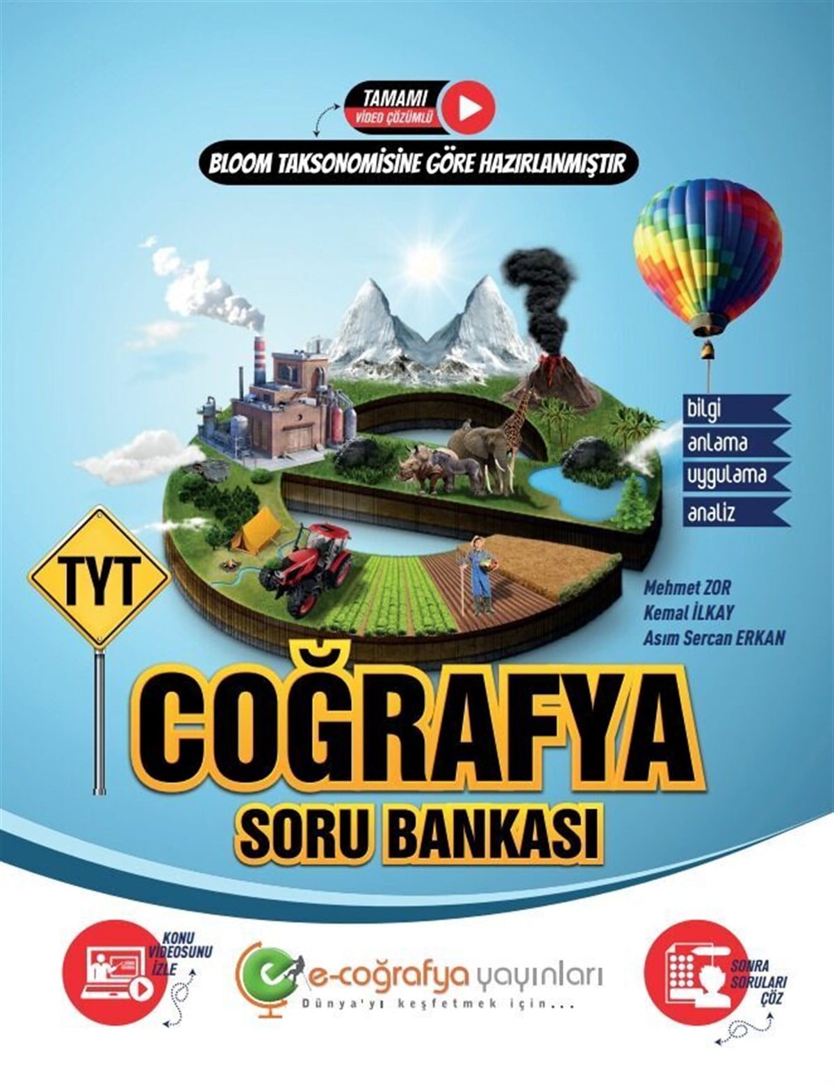 E-coğrafya Yayınları TYT Coğrafya Soru Bankası