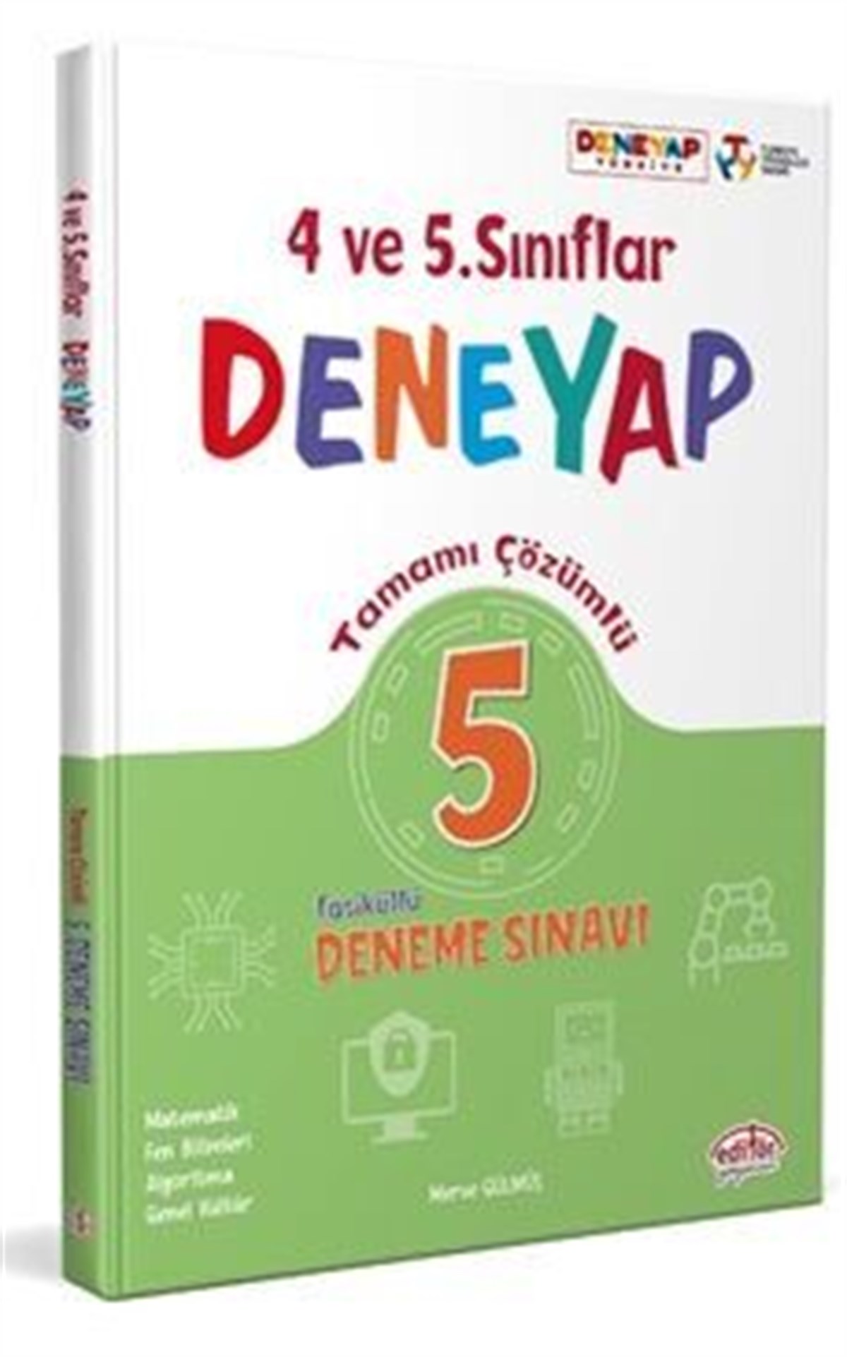 Editör Yayınları 4. ve 5. Sınıflar Deneyap Tamamı Çözümlü 5 Fasikül Deneme