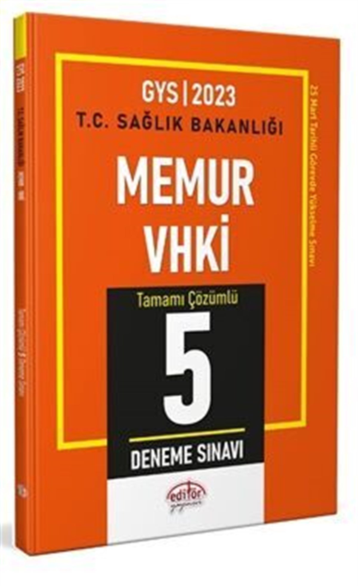 Editör Yayınları 2025 GYS Memur ve VHKİ 5 Deneme