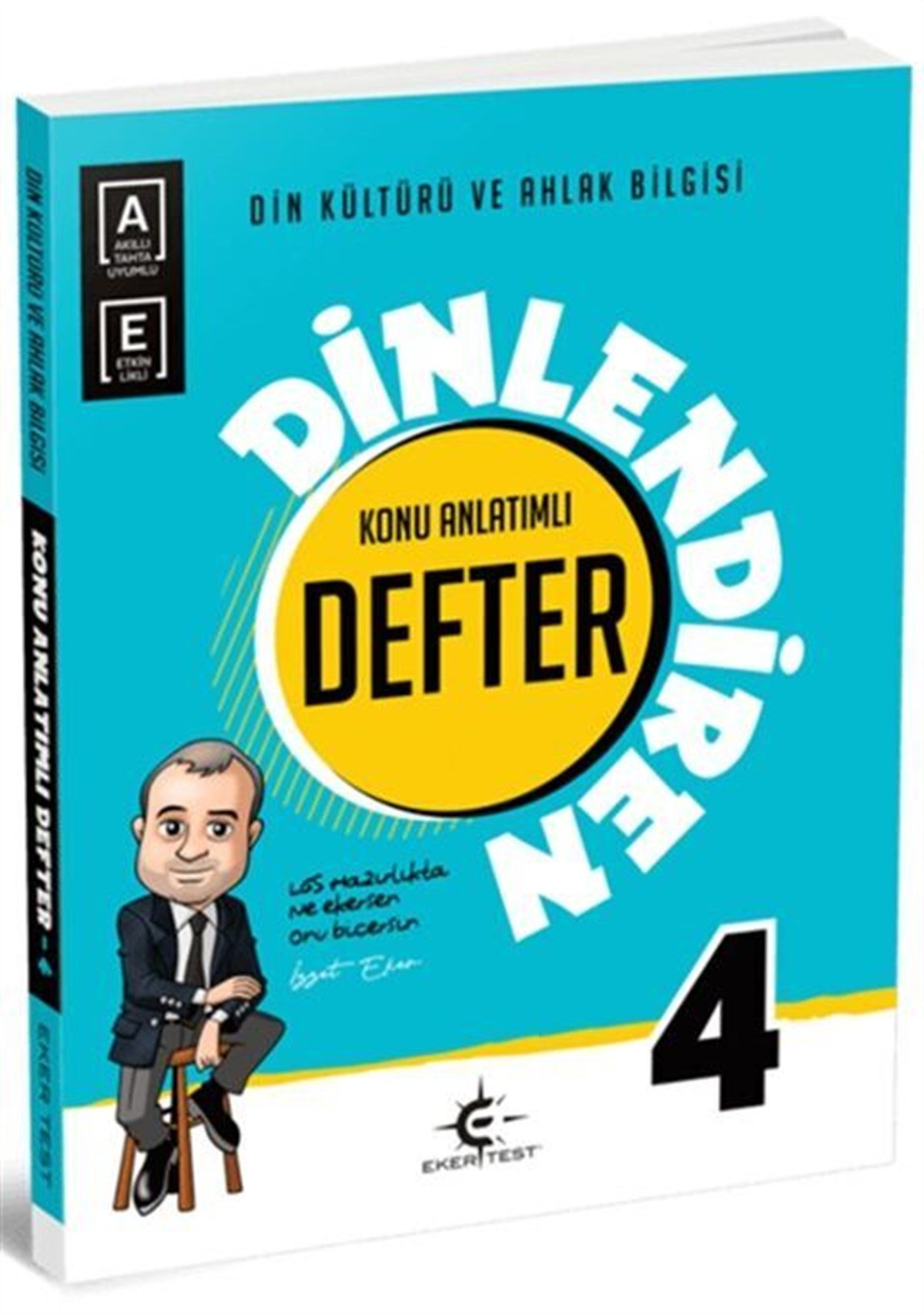 Eker Test 4. Sınıf Din Kültürü ve Ahlak Bilgisi Dinlendiren Defter