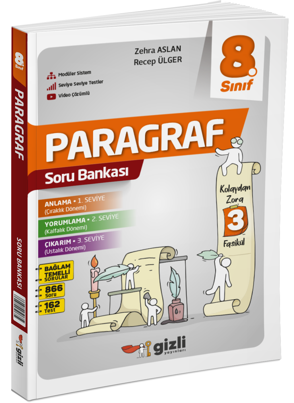 Gizli Yayınları 7. ve 8. Sınıflar İçin Usta İşi Paragraf