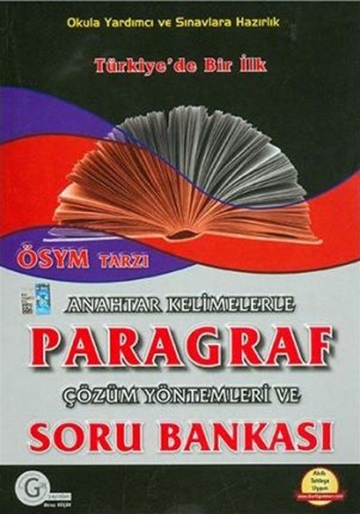 Gür Yayınları ÖSYM Tarzı Anahtar Kelimelerle Paragraf Çözüm Yöntemleri