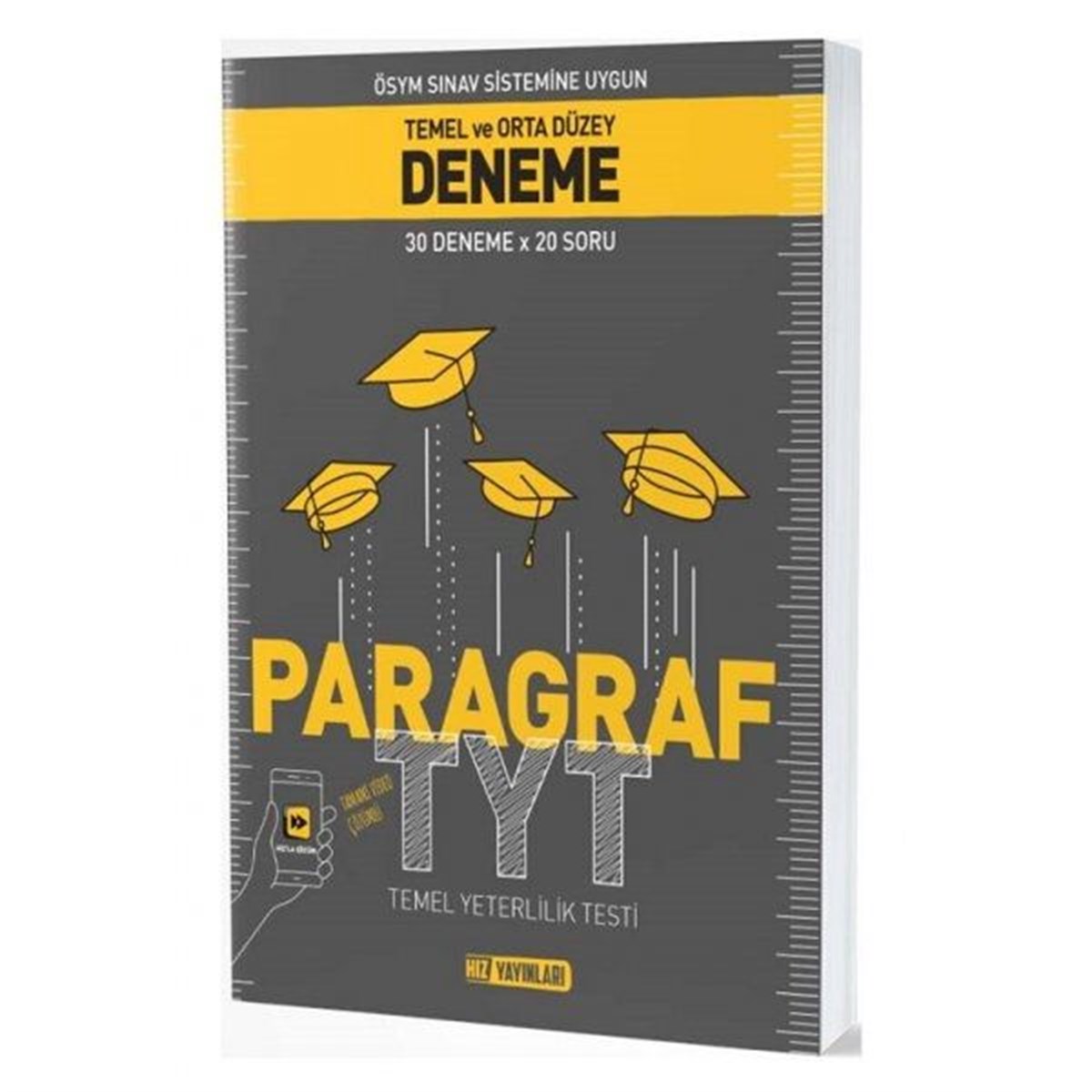 Hız Yayınları TYT Temel ve Orta Düzey Paragraf Deneme