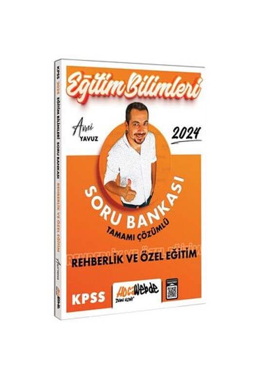 HocaWebde 2024 KPSS Eğitim Bilimleri Rehberlik ve Özel Eğitim Tamamı Çözümlü Soru Bankası