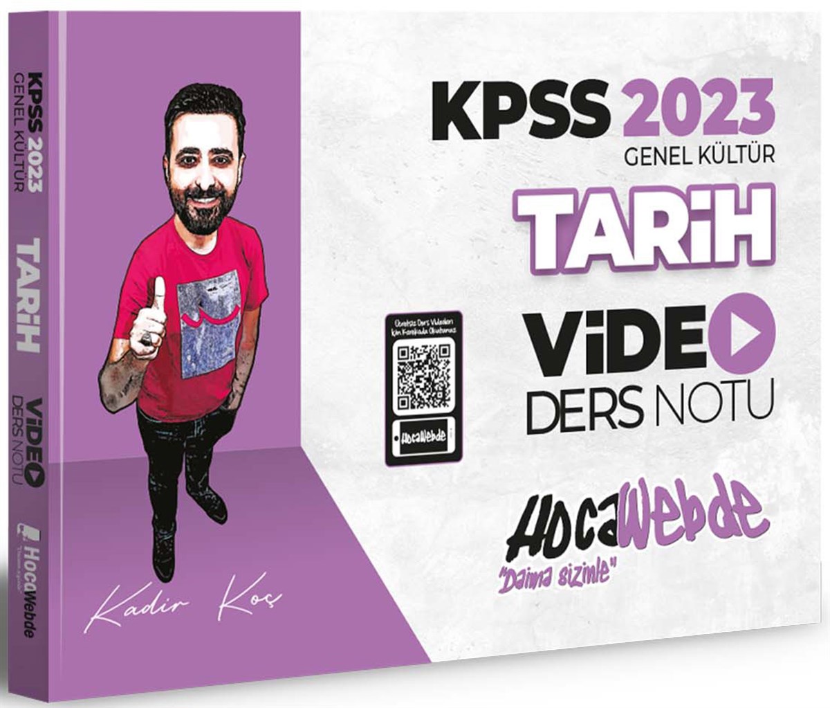 HocaWebde Yayınları 2023 KPSS Tarih Video Ders Notu