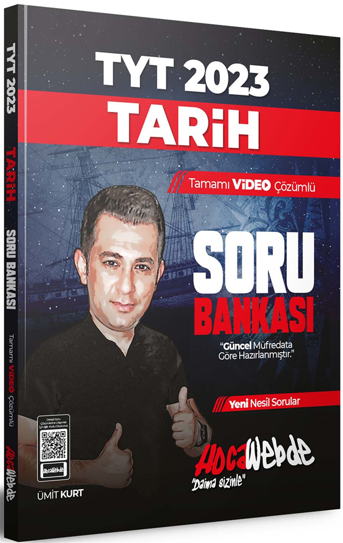 HocaWebde Yayınları 2023 TYT Tarih Tamamı Video Çözümlü Soru Bankası