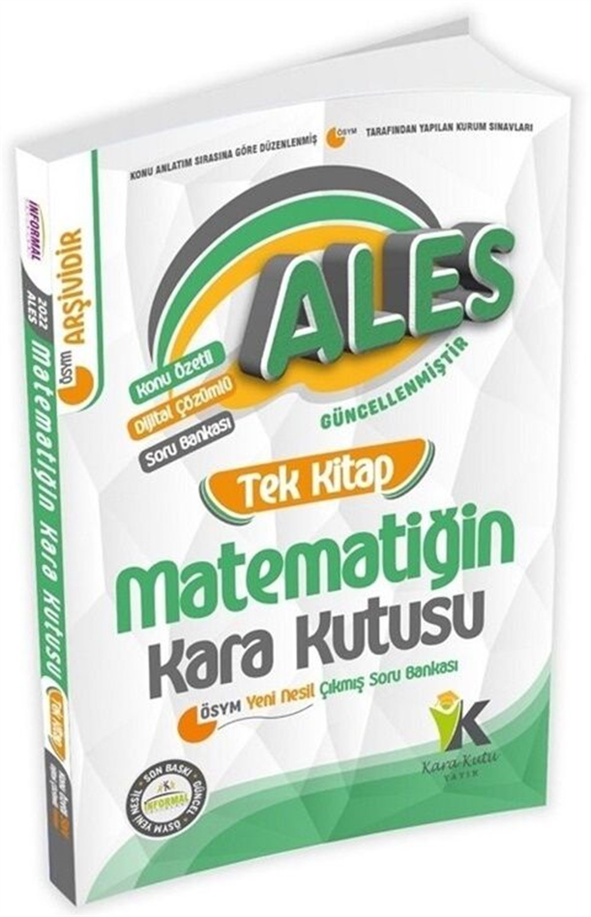 İnformal Yayınları ALES Matematiğin Kara Kutusu Tek Kitap