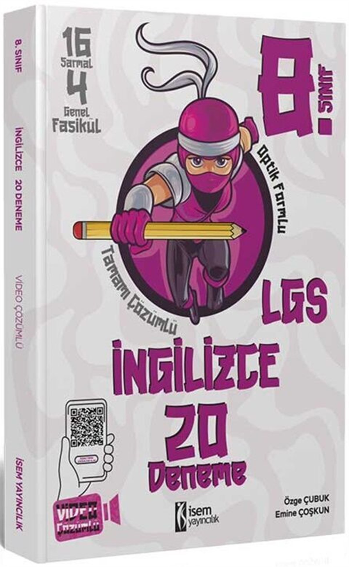 İsem Yayınları 8. Sınıf İngilizce 20 Deneme