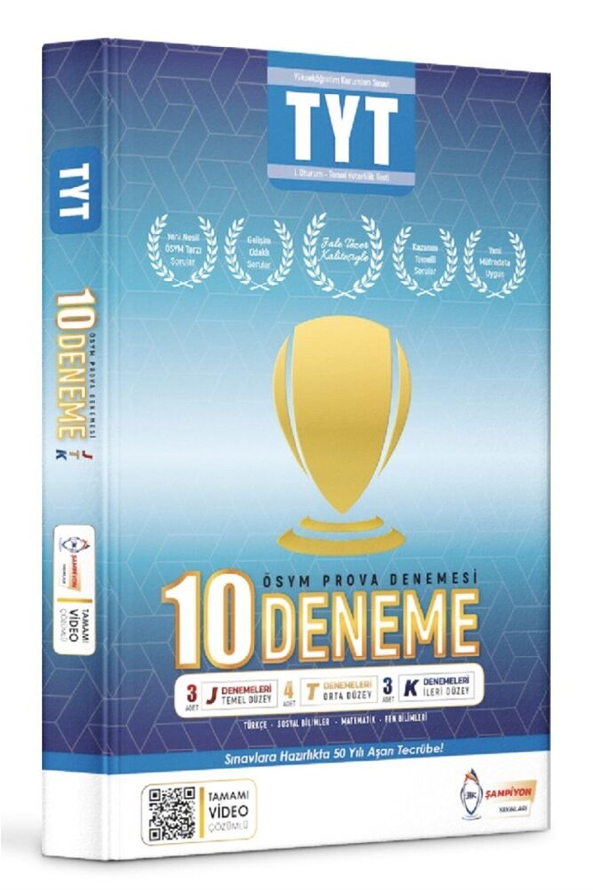 JTK Şampiyon Yayınları TYT 10 Deneme