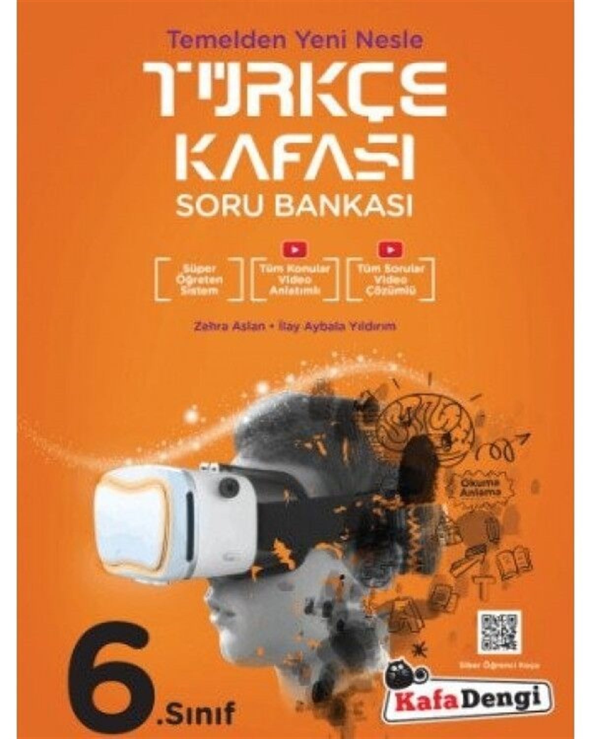 Kafa Dengi Yayınları 6. Sınıf Türkçe Kafası Tümü Video Çözümlü Soru Bankası