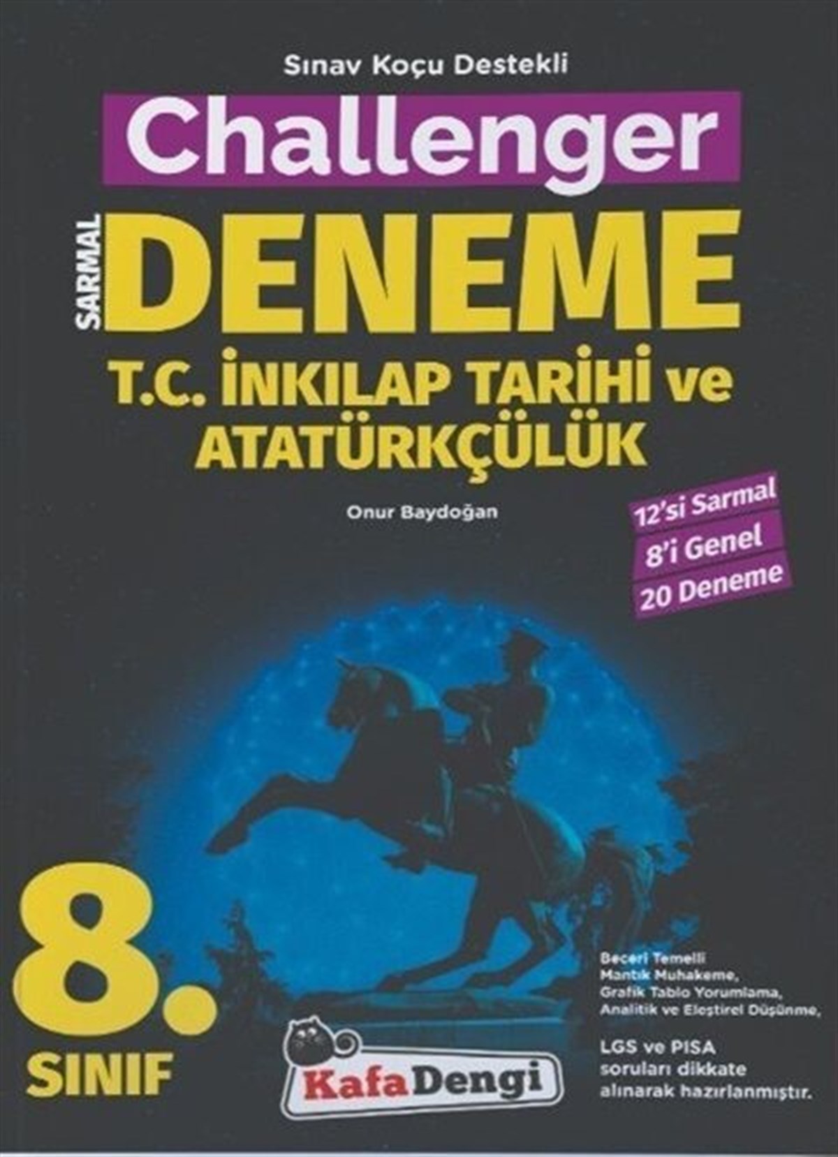 Kafa Dengi Yayınları 8. Sınıf TC İnkılap Tarihi ve Atatürkçülük Challenger Sarmal 20 Deneme