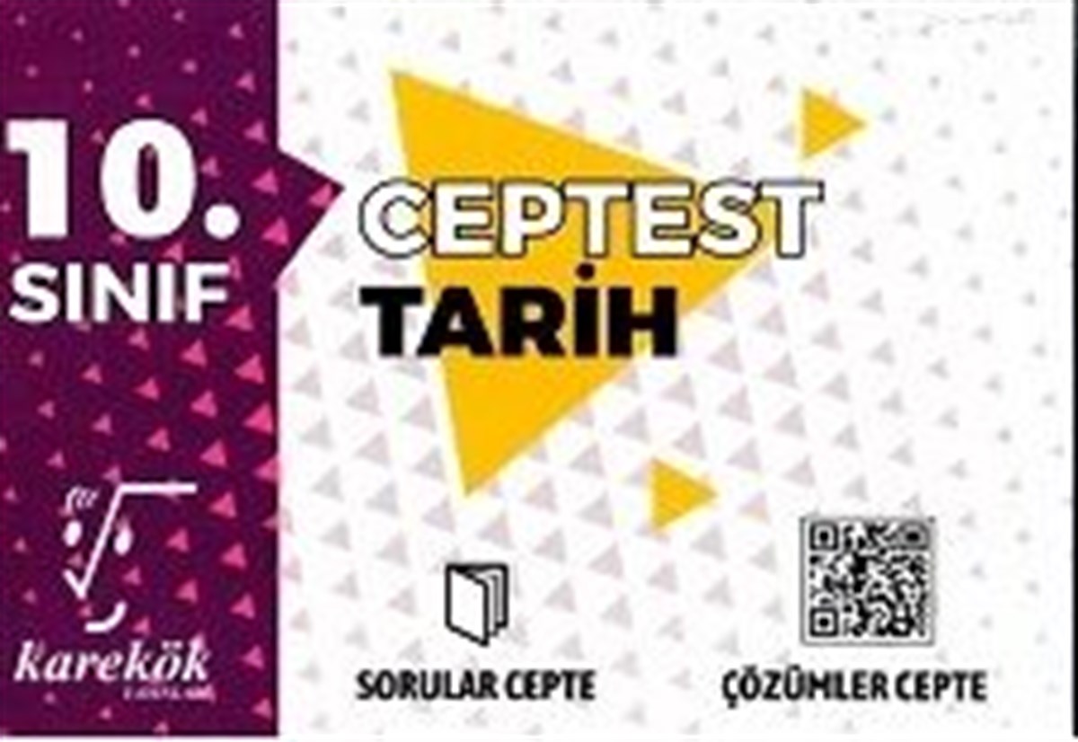 Karekök Yayınları 10. Sınıf Tarih Cep Test