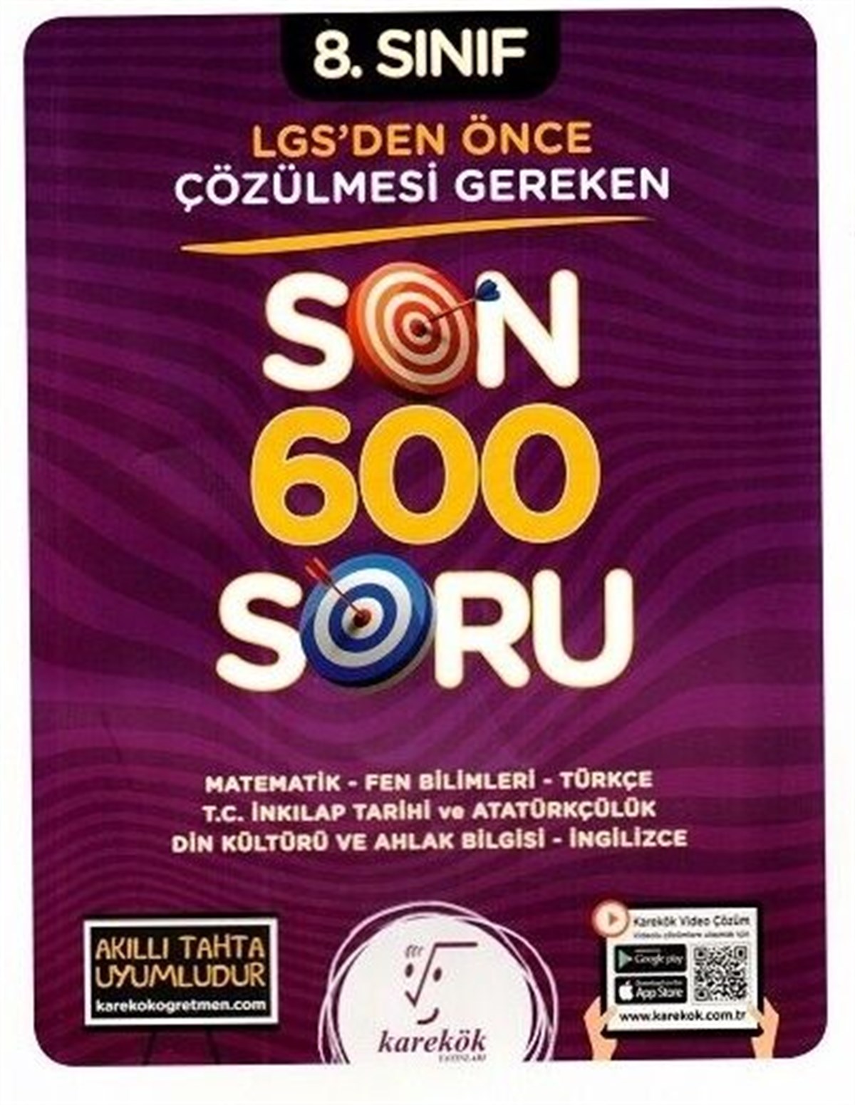 Karekök Yayınları 8. Sınıf LGS den Önce Çözülmesi Gereken Son 600 Soru
