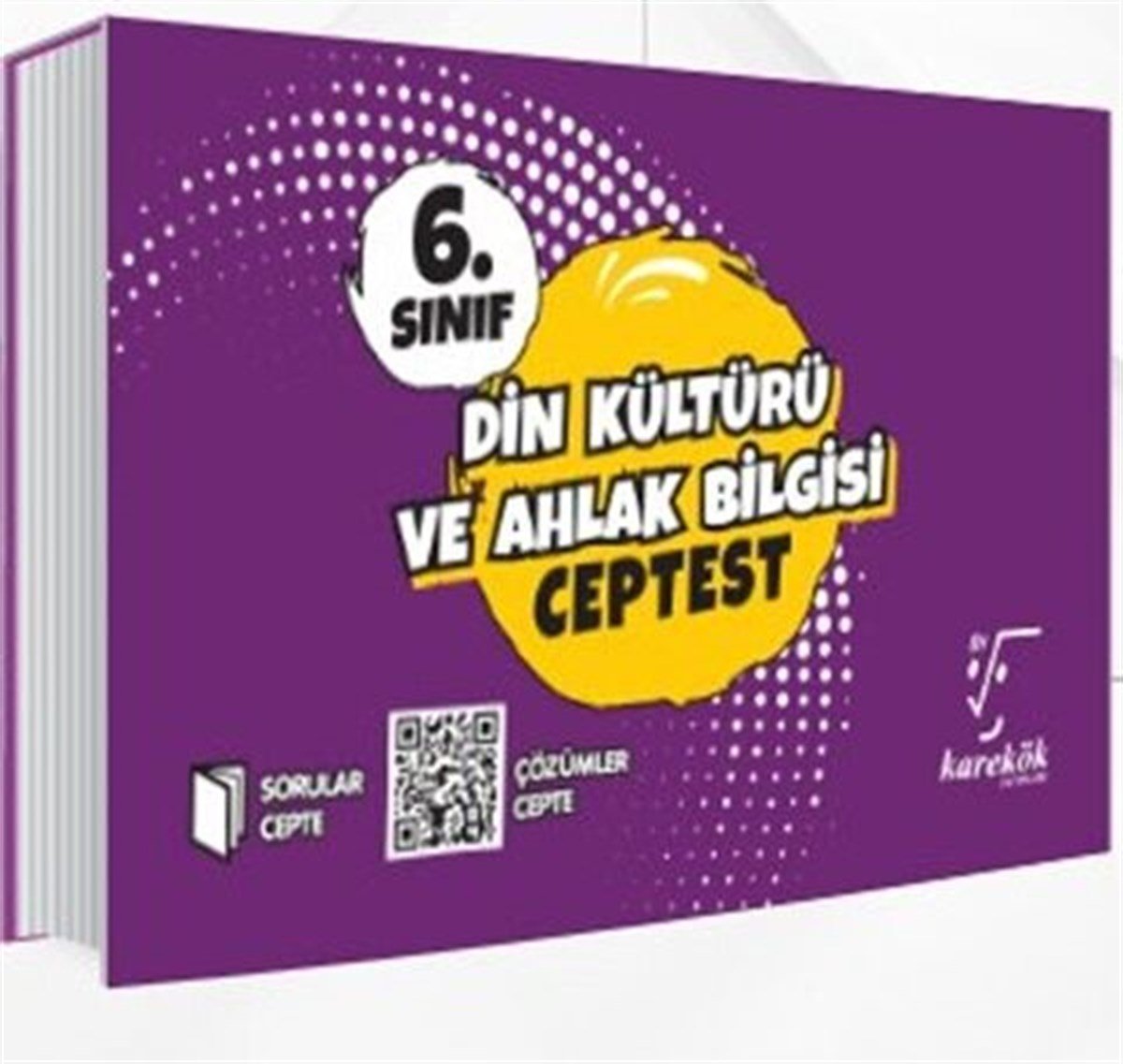 Karekök Yayınları 6. Sınıf Din Kültürü ve Ahlak Bilgisi Cep Test