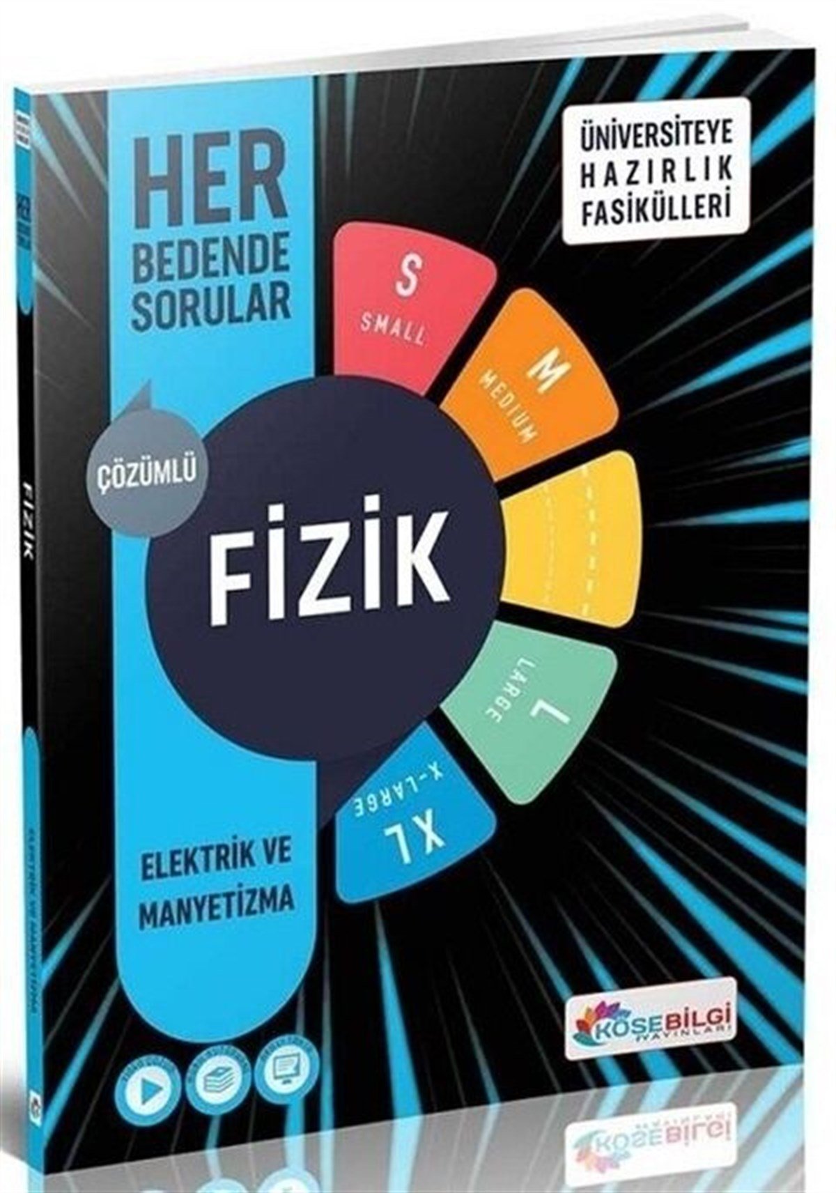 KöşeBilgi Yayınları TYT AYT Fizik Elektrik ve Manyetizma Her Bedende Sorular