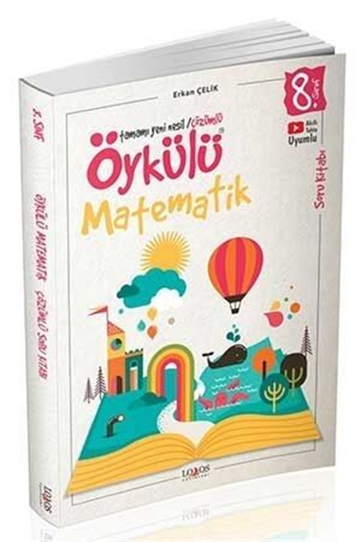 Lodos Yayınları 8. Sınıf Öykülü Matematik Çözümlü Soru Kitabı