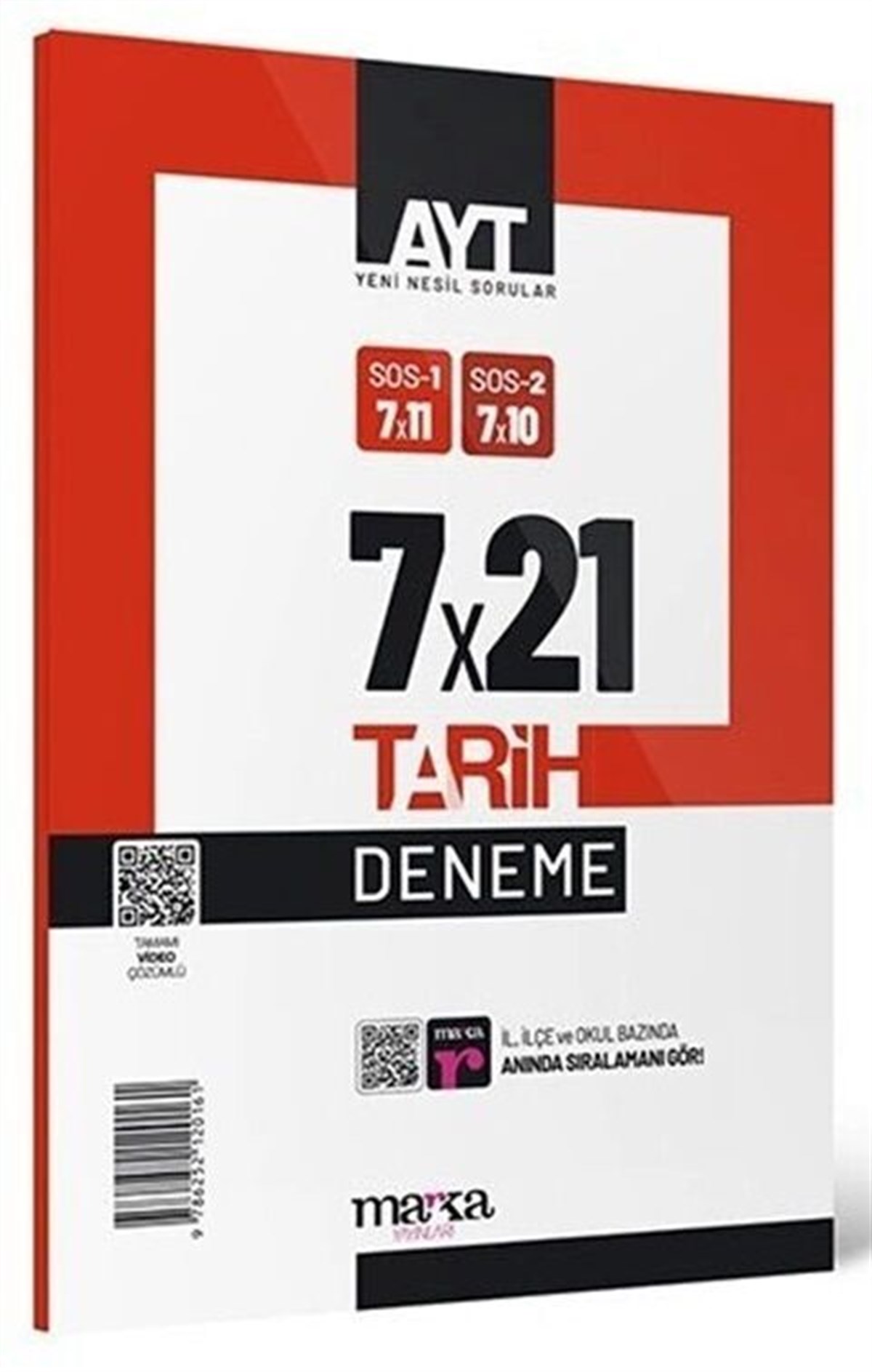 Marka Yayınları AYT Tarih 7x21 Deneme
