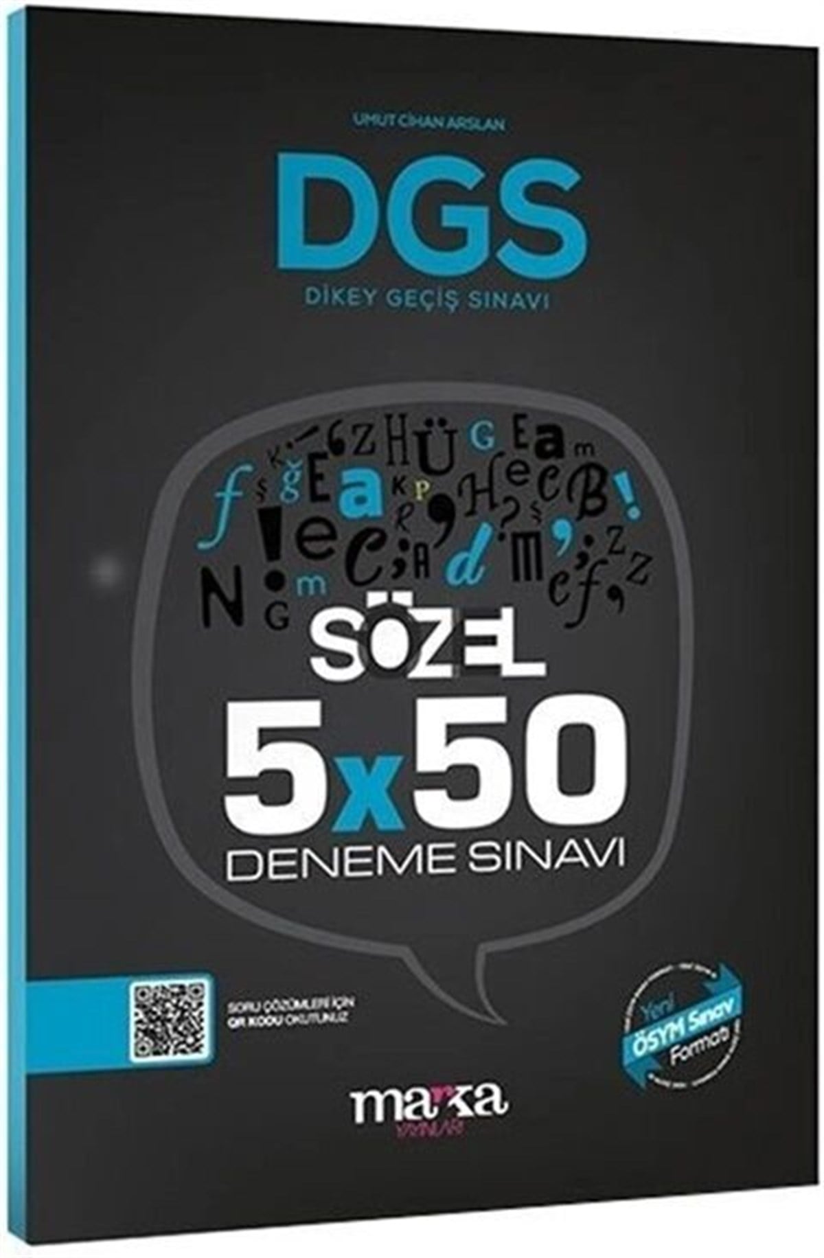 Marka Yayınları  DGS Sözel 5x50 Deneme PDF Çözümlü