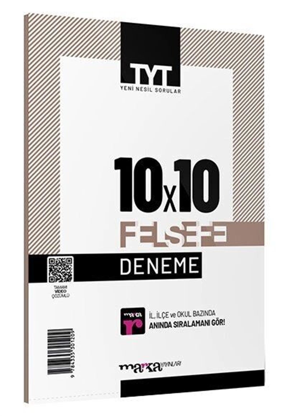 Marka Yayınları  TYT Felsefe 10 x 10 Deneme