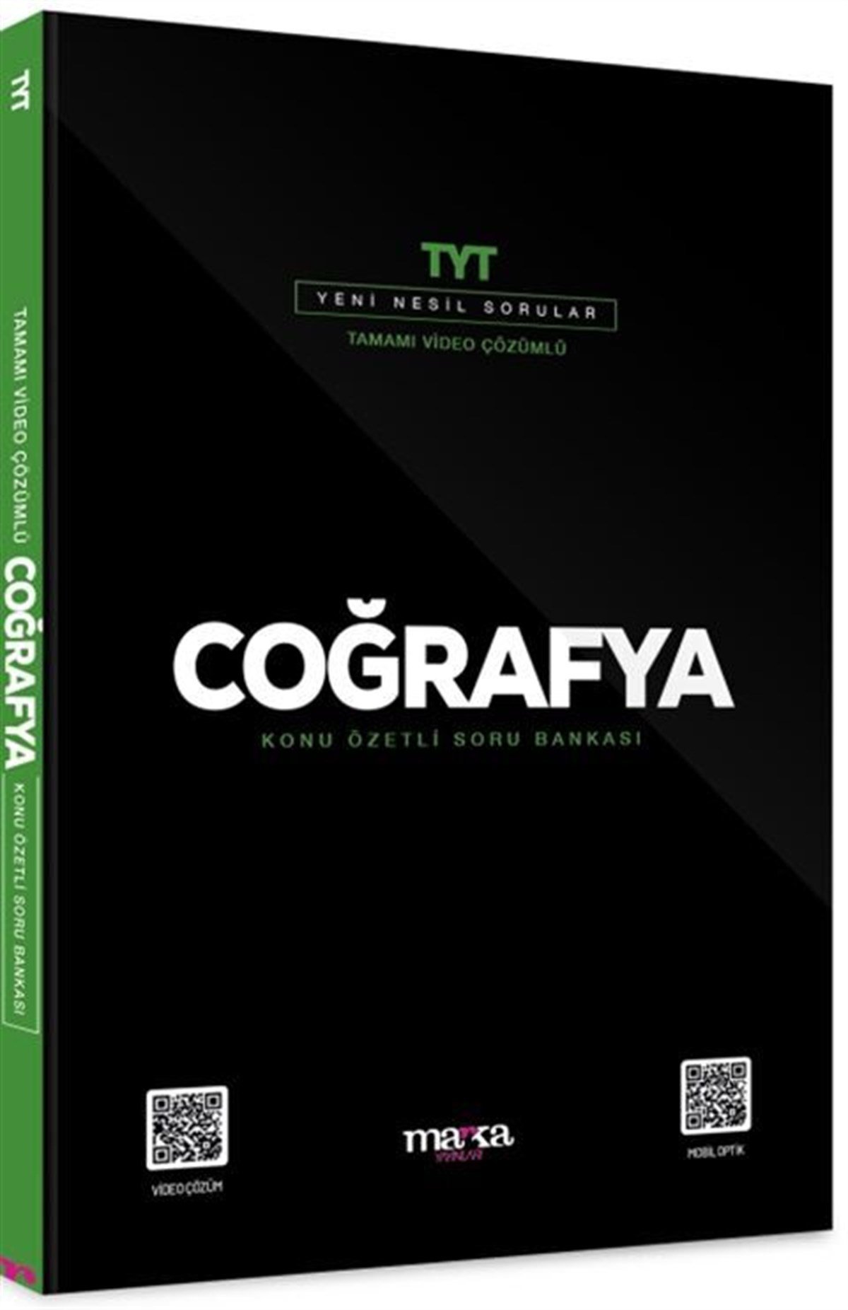 Marka Yayınları  TYT Coğrafya Konu Özetli Yeni Nesil Soru Bankası Tamamı Video Çözümlü