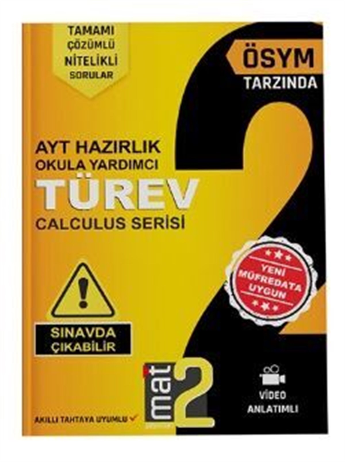 Mat2 Yayınları Türev Calculus Serisi Fasikülü