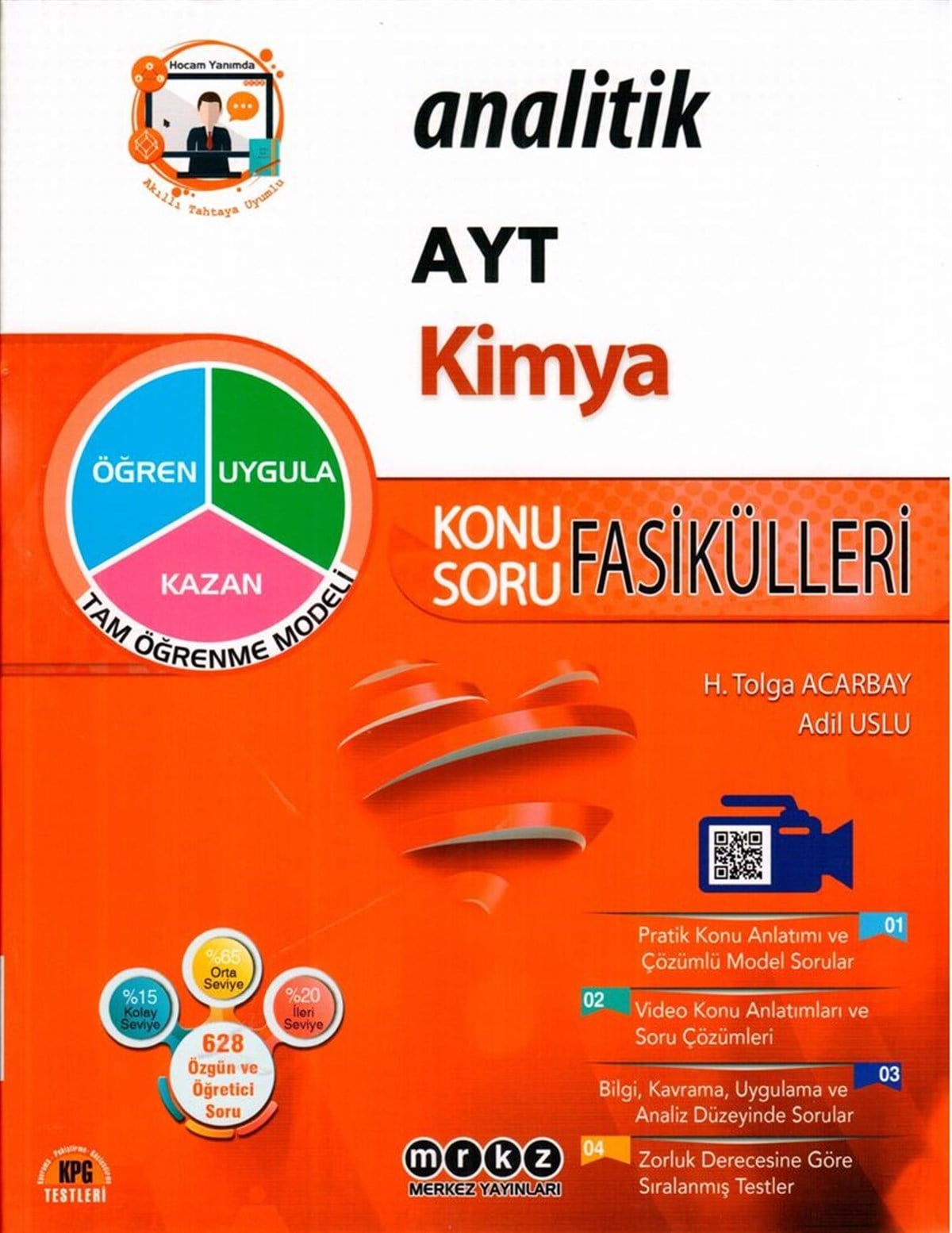 Merkez Premium Yayınları AYT Kimya Analitik Konu Soru Fasikülleri